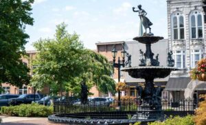 fountain square