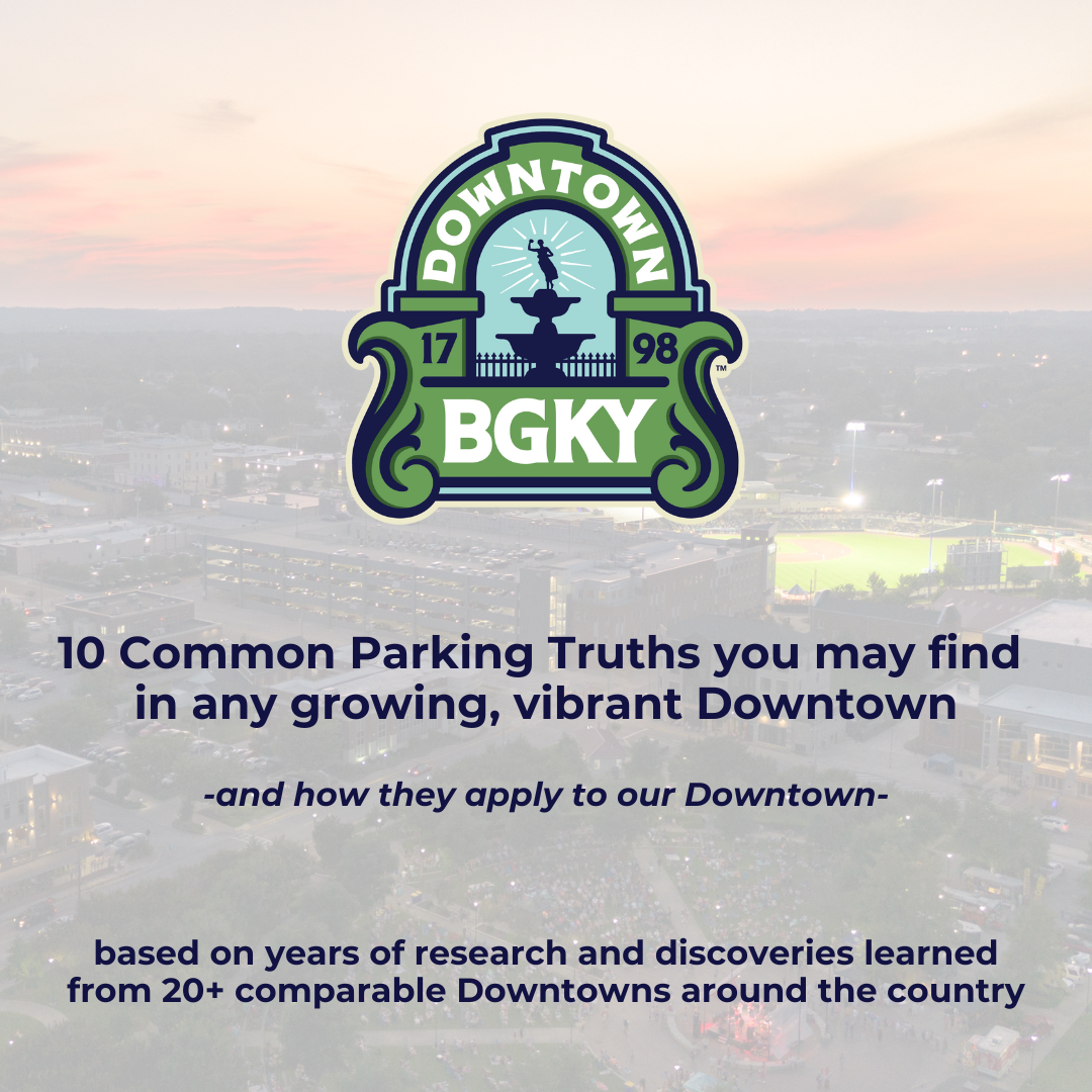 10 Common Downtown Parking Truths graphic